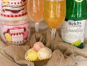 Cotton Candy Glitter Bombs - inspirationapron.com