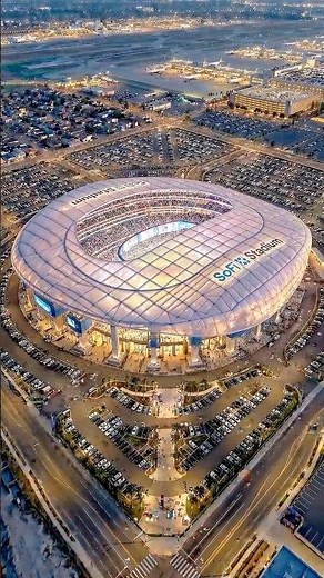 SOFI STADIUM: How Engineers Built the $5.5B Underground Titan 🤯💎 #sofistadium #fifa #timelapses