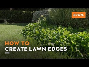 How to create lawn edges | STIHL Tutorial