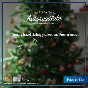 Canjea tu Gift Card hasta 100% con Dólares - Premio. Ingresa a https://bit.ly/2rRg3ES y elige la tuya! Promoción valida hasta el 25 de diciembre de 2018 o hasta agotar stock. #QueBuenoSerDelChile | Banco de Chile