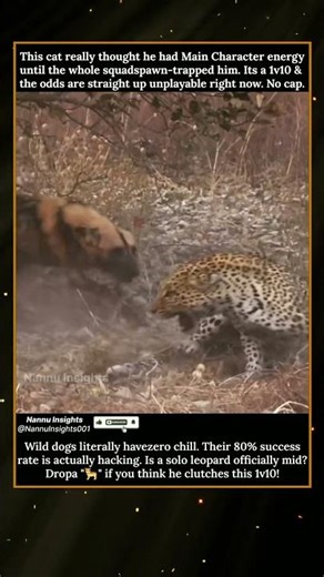 Leopard got squad-wiped by Wild Dogs 💀