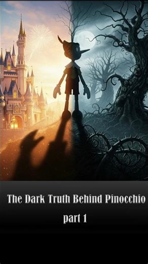 The Dark Truth Behind Pinocchio The Real Story Disney Hid shorts1 #darkwhisperfiles