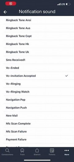 FaceTime Answer sound