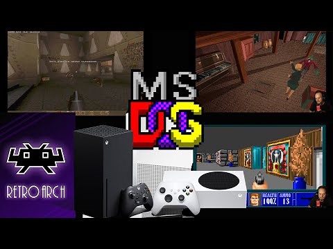 COMO CORRER JUEGOS DE PC MS-DOS en "XBOX SERIES Y XBOX ONE" CON RETROARCH Y (DOSBOX PURE)