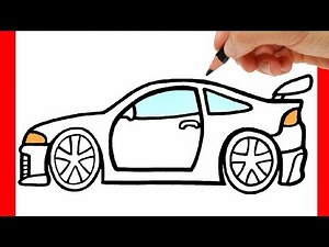 WIE MAN EIN AUTO ZEICHNET
