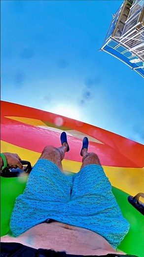 ? Adrenaline on Slide & Splash Boomerang-Portugal! ?? #waterpark #waterslide #aquapark