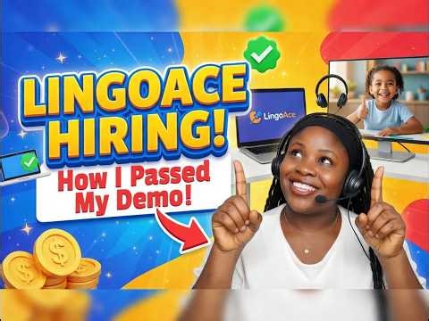 LingoAce Demo Lesson Explained | What They Want & How to Succeed