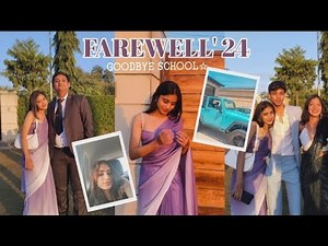 FAREWELL'24 VLOG *⁠.⁠✧ - goodbye to the school || Drutisharma