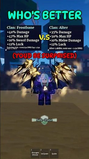 Frostbane Clan vs Alter Clan | Sailor piece #sailorpiece #robloxfyp #fyp #animegame