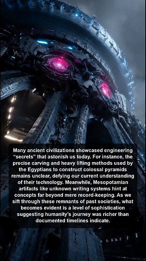 3.4K views · 31 reactions | Discover the astonishing engineering feats of ancient civilizations, from Egypt's colossal pyramids to Mesopotamia's mysterious artifacts, revealing a rich history beyond our documented timelines. | Alien Radar | Facebook