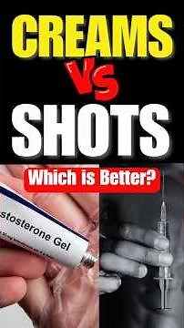 Testosterone: Creams vs. Injections - Which is Better?