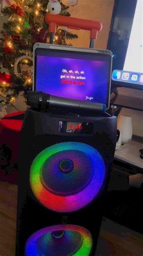 1.2K reactions · 107 shares | The perfect gift for children who love music and fun! Magic Voice: 5 differents types of mic voice, adding so mu fun for the little party with your kids! ✅Crystal Sound: 360-degree sound, mini speaker but powerful, high sound! ✨8 Hours Play Time: Long play time ensures your party won't be interrupted.  https://jyxspeaker.com/products/jyx-t9-karaoke-machine | JYX | Facebook