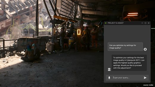 Nvidia’s G-Assist Is an AI Coach That Provides Real-Time Tips and Tricks for Gamers