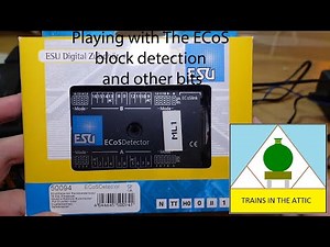 Playing with The ECoS block detection and other bits
