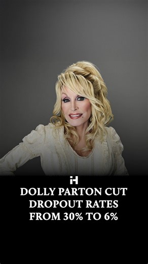 Improve Hub | Dolly Parton implemented the Buddy Program in her hometown, offering $500 each for graduation, which led to a significant reduction in... | Instagram
