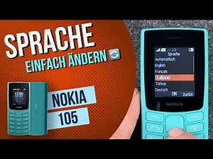 Nokia 105 2023 - Sprache ändern • 📱 • 👤 • Anleitung | Tutorial