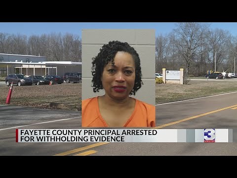 Fayette County school principal arrested, accused of hiding info on teacher assault