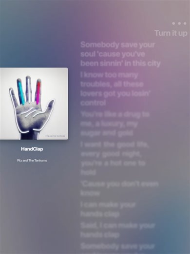 Handclap - Fitz And The Tantrums #fyp #song #handclap #fitzandthetantrums #musicvibes #vibes #foryoupage❤️❤️ #spotify #foryou #viral #blowup #lyrics_songs #edit #views #artist #tiktokviral #lyricsedit #bestsong