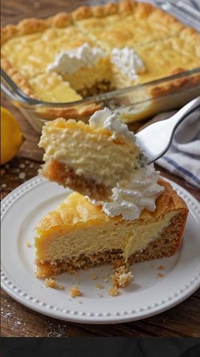 Lemon Cream Cheese Dump Cake