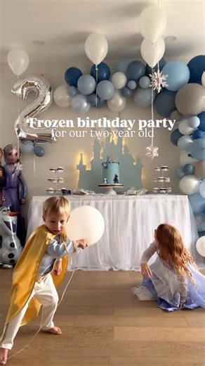 The ULTIMATE Frozen Themed Birthday Party (boy edition)🩵⛄️❄️🧊 Save this post for future birthday inspo! ✔️ Comment “FROZEN” and I’ll DM you all the details/links to everything I got to bring this party to life! #frozenparty #birthdaypartydecoration #elsaparty | HealthNut Nutrition
