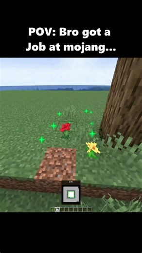 POV: Bro Got a Job at Mojang 💀