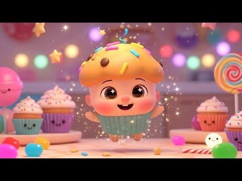Magic Muffin 🧁✨ | Fun Baking Song for Kids | Cute Nursery Rhymes & Cartoon for Toddlers
