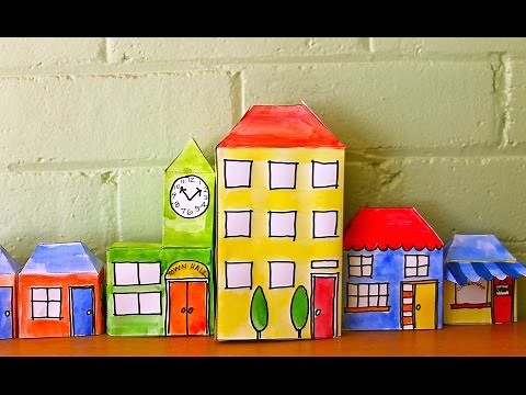 How To Make A Pop-up Paper House