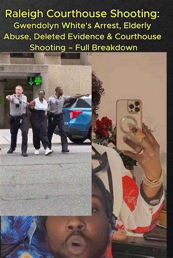 57-year-old Gwendolyn White was arrested after allegedly shooting two attorneys outside the Wake County Courthouse in Raleigh.What led to this? Years of alleged police corruption, deleted evidence, a murdered mother, and a shocking cover-up. She claims it all goes back to a KKK connection and systemic injustice.Full story explained 👇"3 Hashtags:#GwendolynWhite #RaleighShooting #CourthouseShooting