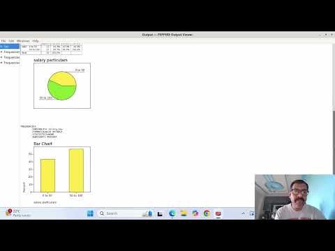 Descriptive Analysis with PSPP (includes visuals/graphs)