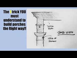 How to Build the BEST Porches - the 1 Trick!