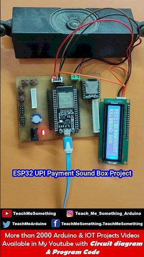 ESP32 Sound box Project Testing Sound 1 rupees to Rs 99999 || ESP32 DF Mini player Sound box