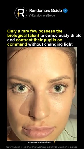 This Rare Biological Ability Allows People To Consciously Control Their Own Pupil Size