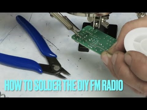 How to Solder the DIY FM radio