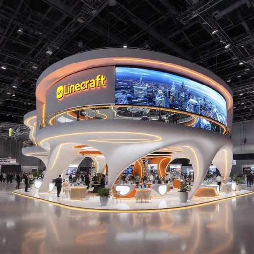 Exhibition Design Top-10 | Exhibition Stall | Before ➡️ After ✨ See how a concept transforms into a stunning exhibition stall design. Follow this page for Top-10... | Instagram