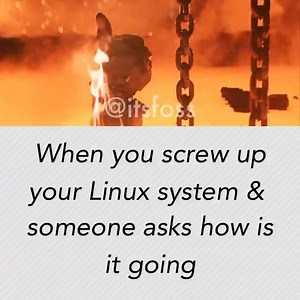 6.9K views · 133 reactions | Specially when Windows users ask when you are struggling with Grub boot issues  | It's FOSS | Facebook