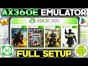 🔥 Ax360e Emulator Android V0.10 : Complete Setup Guide | Play Xbox 360 Games On Android 2026