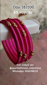 silk thread bangles #shorts #viral #ytshorts #silkthreadbangles