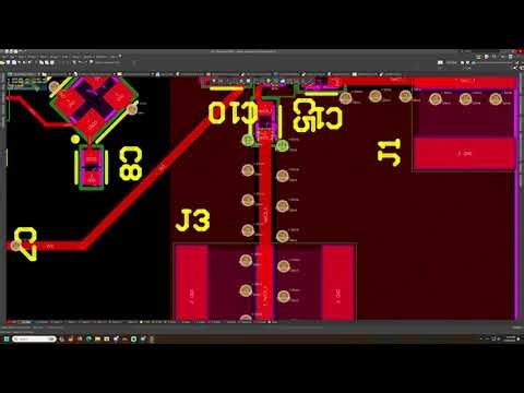 USB controlled RF switch using CH32V003 in Altium Designer