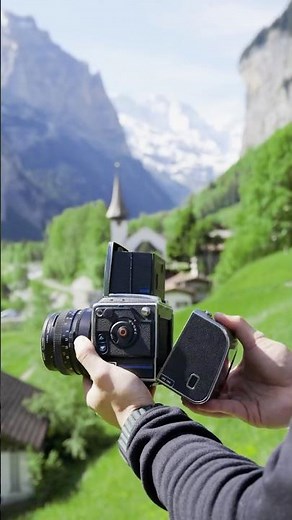 フィルムとデジタルカメラが響き合うスイスの渓谷の絶景｜Hasselblad 202FA & CFV 100C