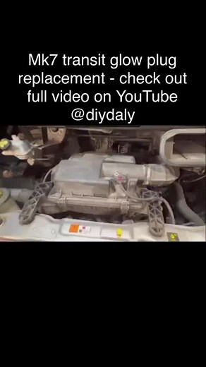 MK7 ford transit glowplug replacement #mechanic #mk7transit #ngk #ford #motortrade #glowplug #mechaniclife #diydaly