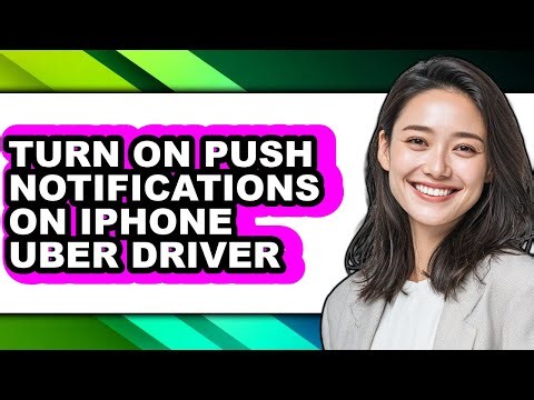 How to Turn on Push Notifications on Iphone Uber Driver (only Way)