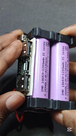 DIY Mini Power Bank: Homemade & Powerful! 🔋#shorts #experiment #project #youtubeshorts ​