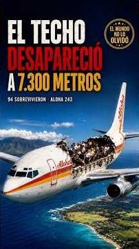 The roof disappeared at 24,000 feet | Aloha Airlines 243