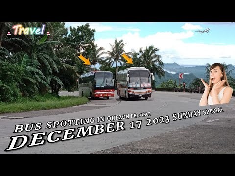 Bus Spotting in QUEZON PROVINCE | Part 47 | Bicol Visayas Runners point to point Buses