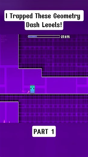 I Trapped These Geometry Dash Levels - Can You Escape?