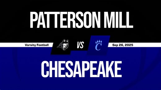 Football Recap: Patterson Mill Takes a Loss