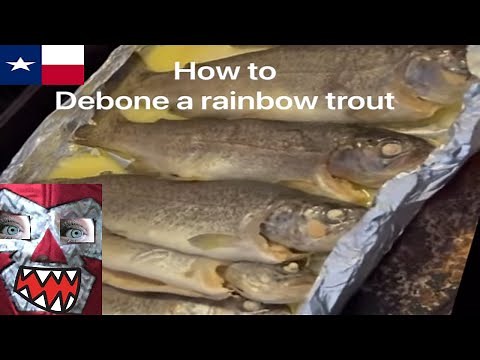 How to debone a Rainbow Trout 🍴