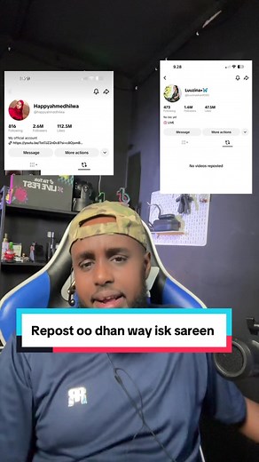 Happy iyo Luuzina: Repost oo dhan ayy ka sareen