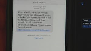 Police warning people of fake speeding ticket scams sent by text