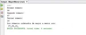 Programación en Java: Ordenar de mayor a menor 3 números - Condicional IF - Tecpro Digital